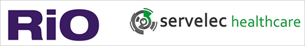 RiO Servelec Healthcare logo